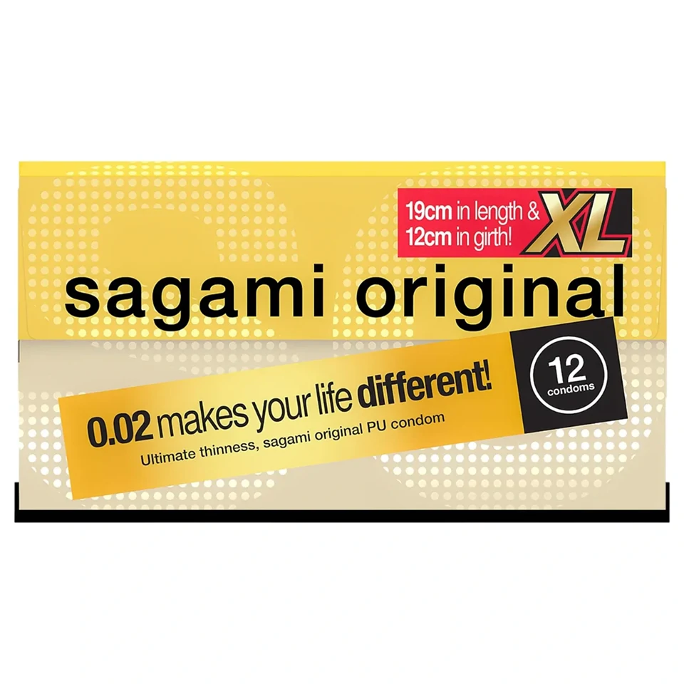 Sagami Original 0,02 XL - óvszer - 61mm