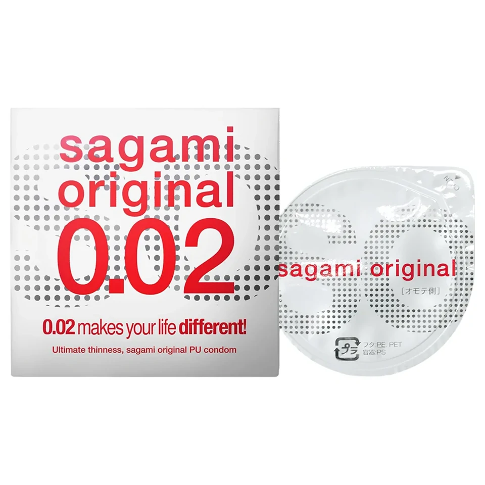Sagami Original 0,02 - óvszer - 55mm