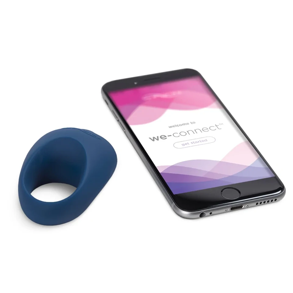 We-Vibe Pivot 2 - okos vibrációs péniszgyűrű (kék)