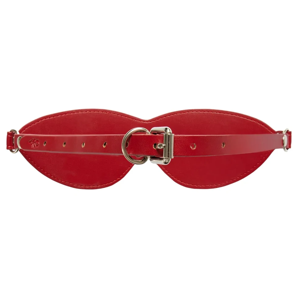 Obsessive Inferro - bőr hatású maszk (piros)