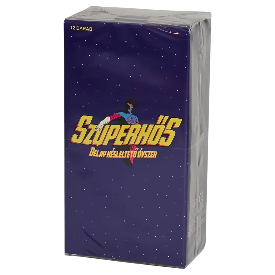 Szuperhős - késleltető hatású óvszer