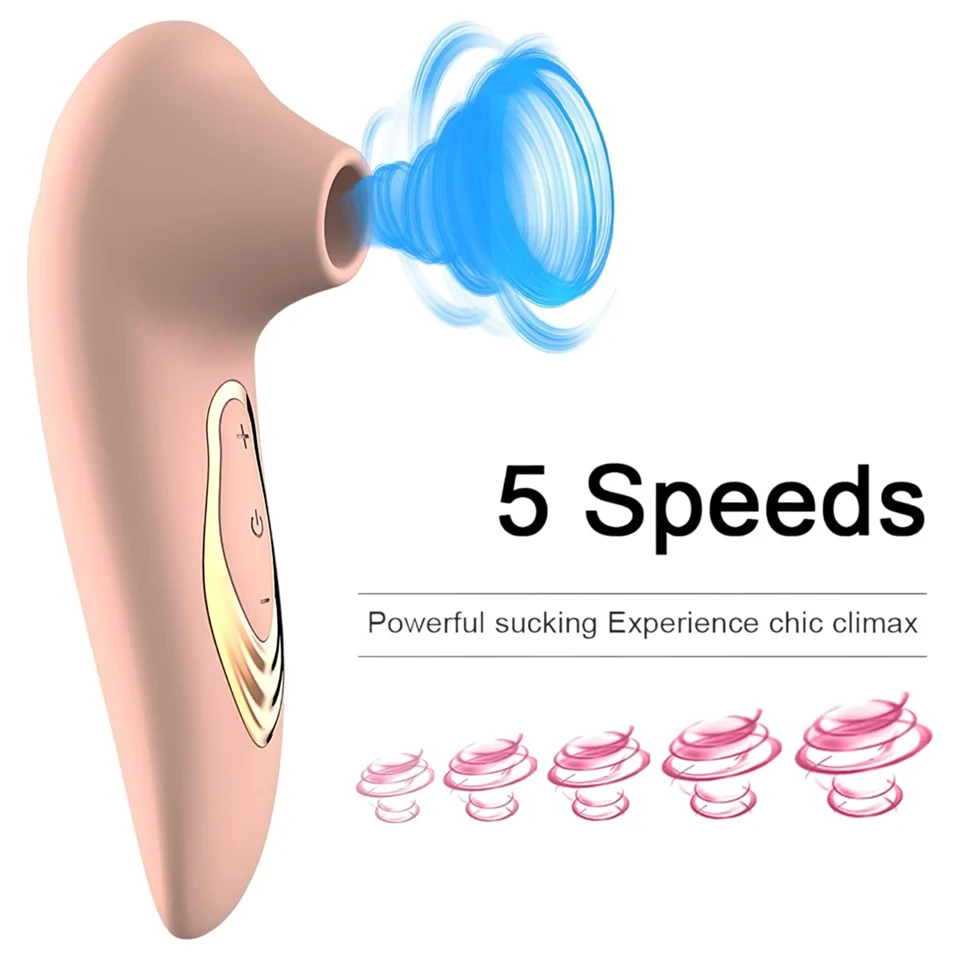 AlvUp - léghullámos csiklóizgató vibrátor (pink)