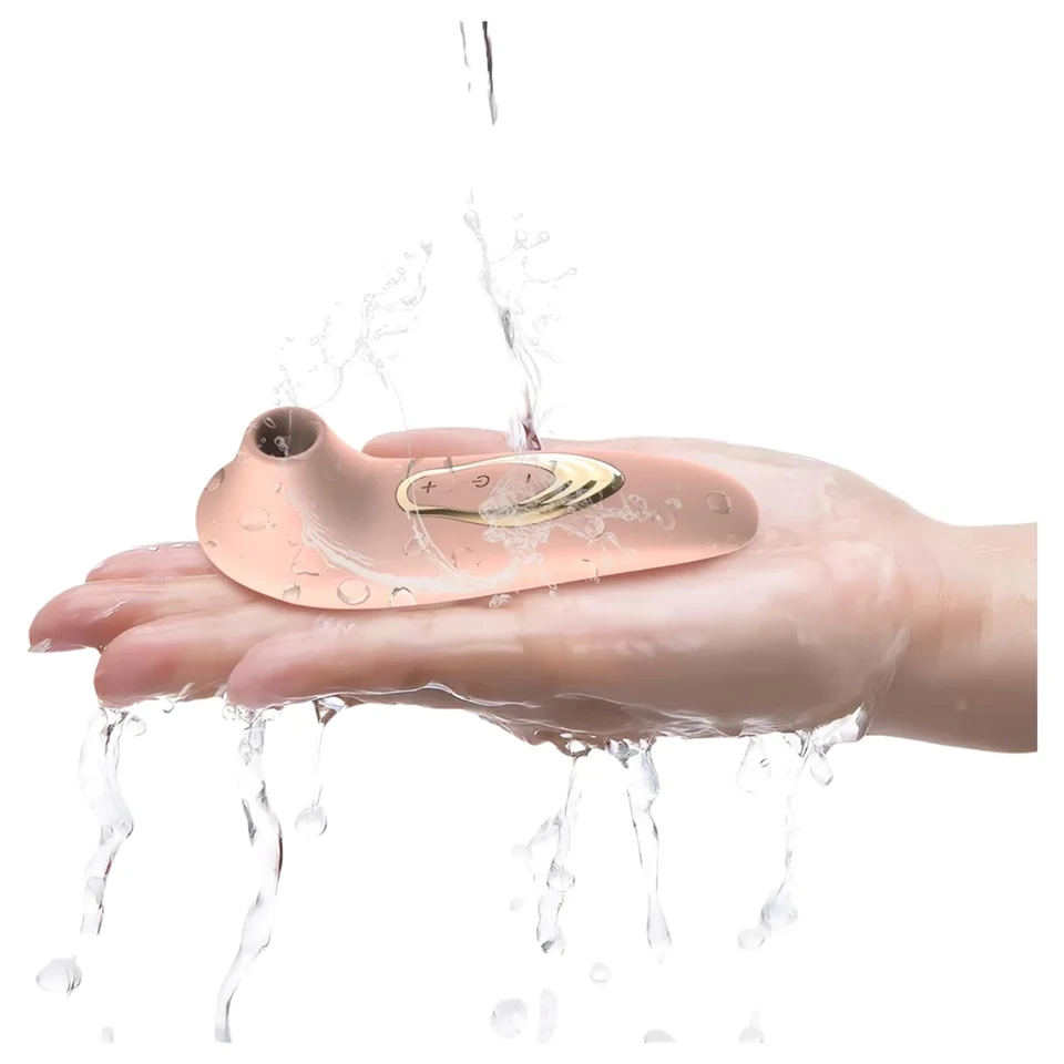 AlvUp - léghullámos csiklóizgató vibrátor (pink)