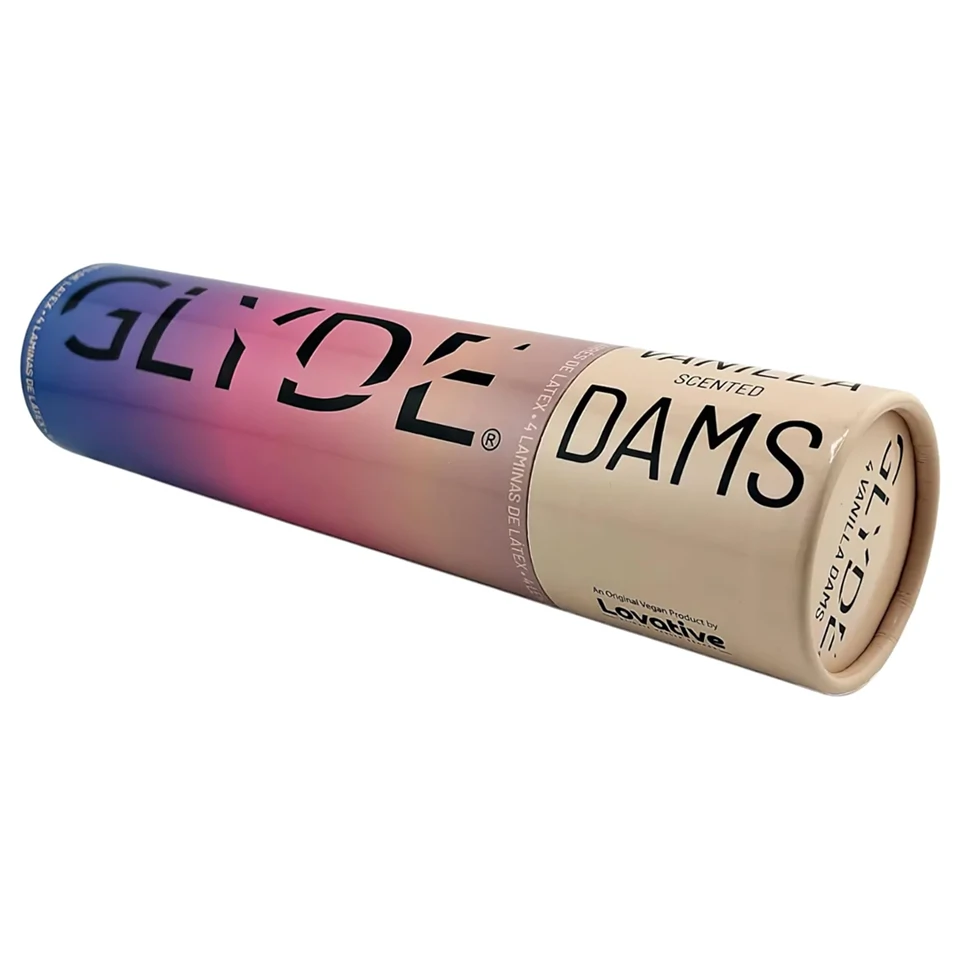 GLYDE - vegán latex nyalókendő (vanília)