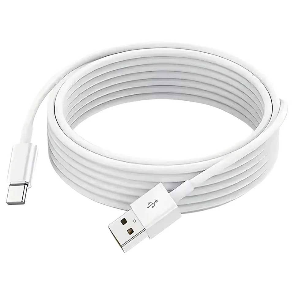 USB Type-C töltőkábel (fehér)