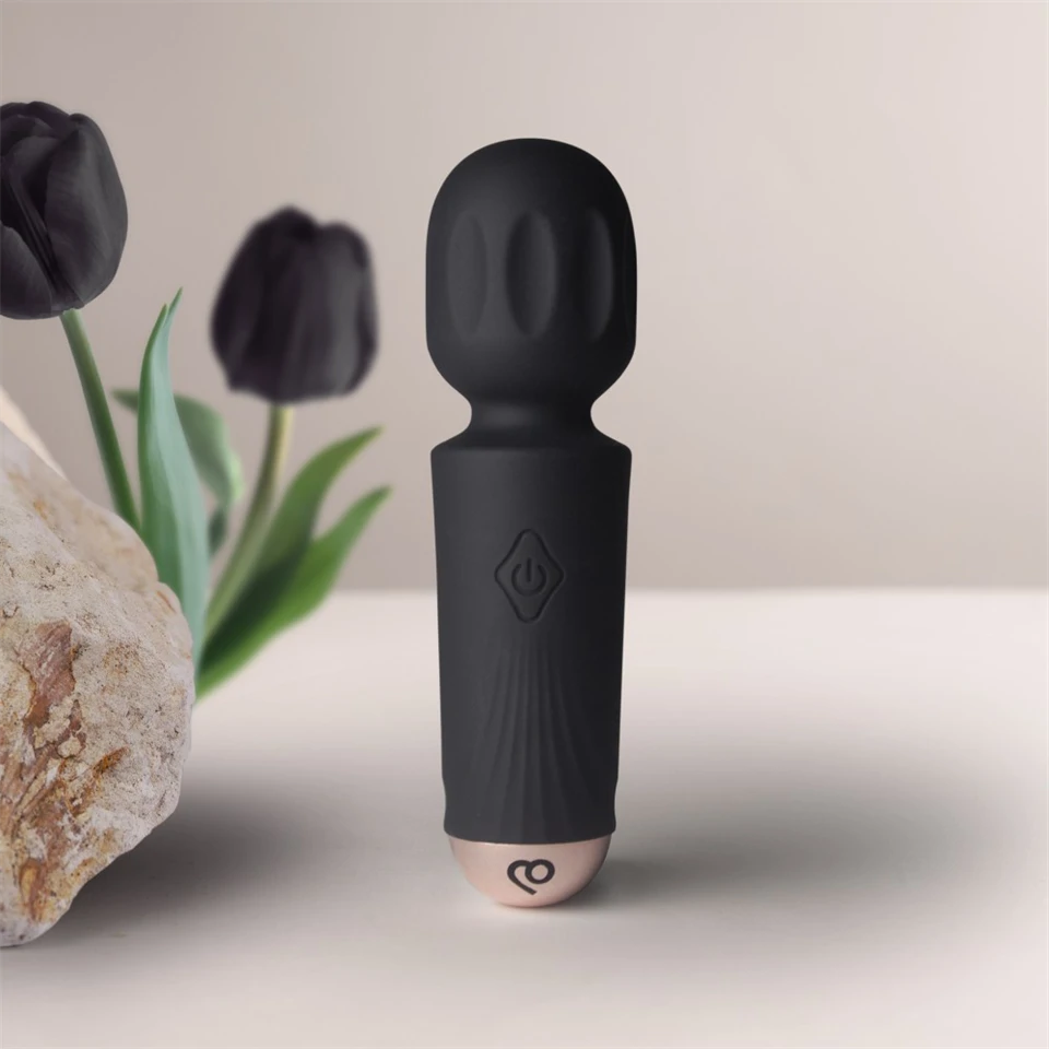 Rechargeable Mini Wand - Black Tulip