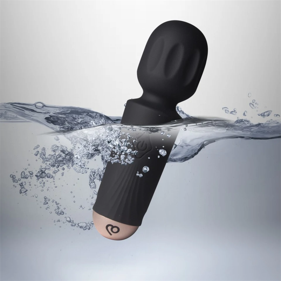 Rechargeable Mini Wand - Black Tulip