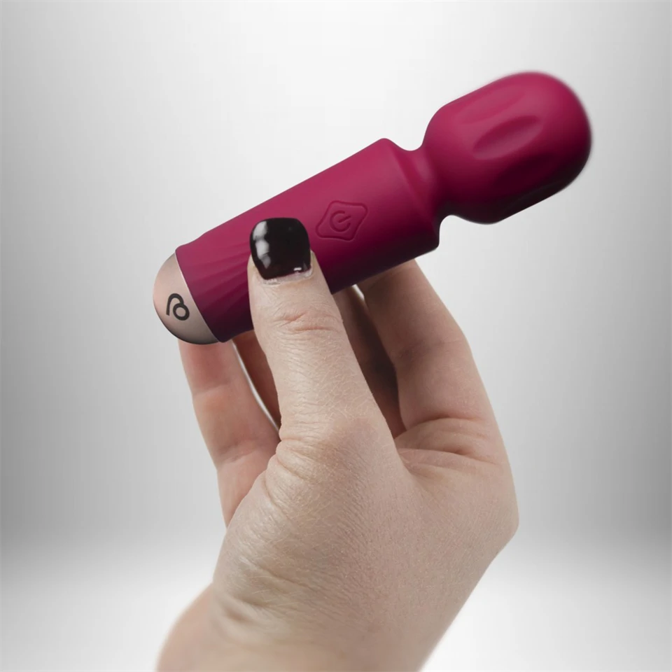Rechargeable Mini Wand - Azalea Red