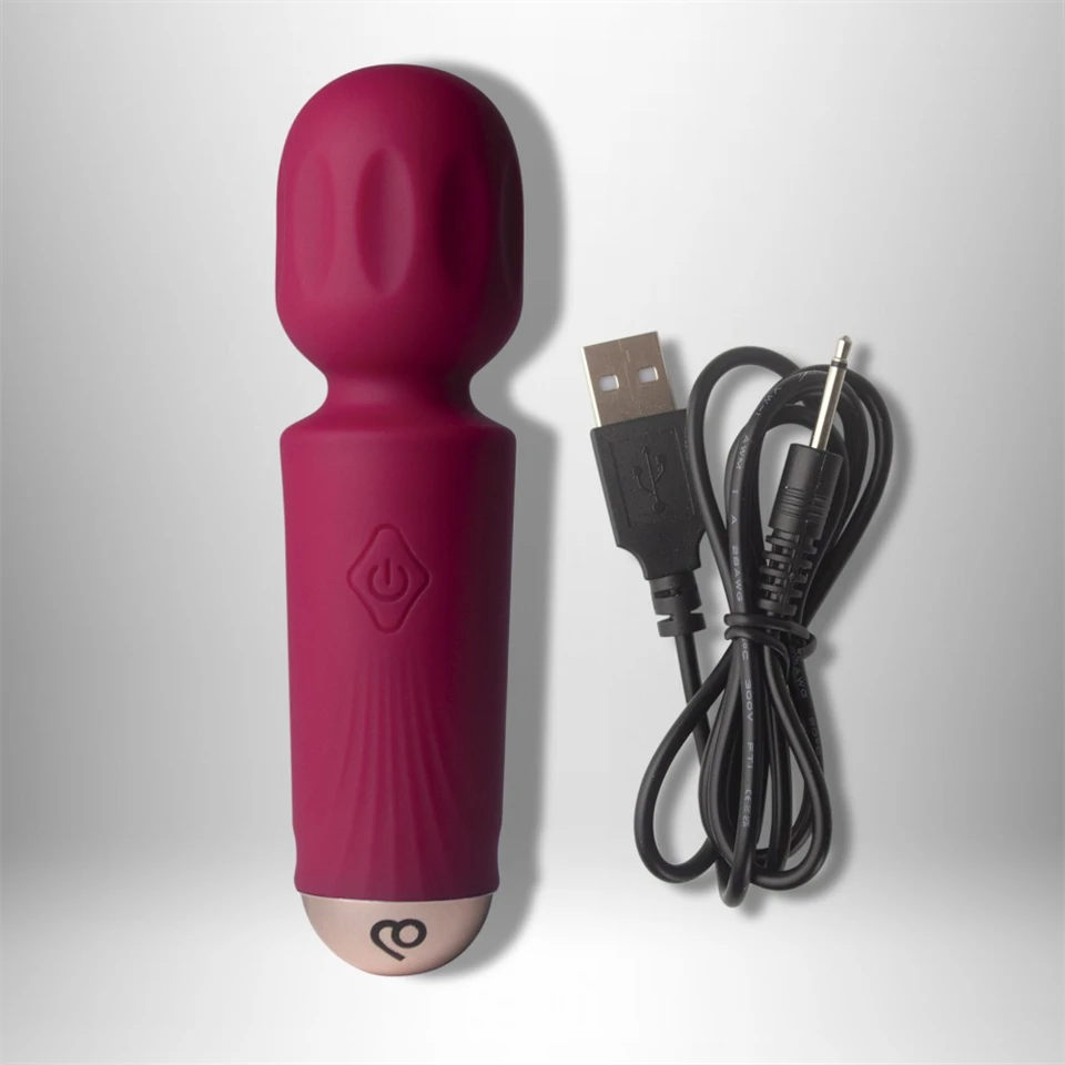 Rechargeable Mini Wand - Azalea Red