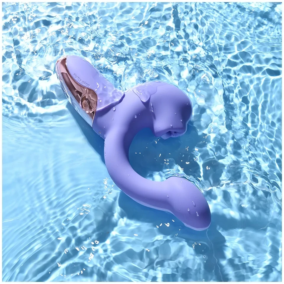 Magic Motion Magic Ponder - 2in1 csiklókaros vibrátor (lila)