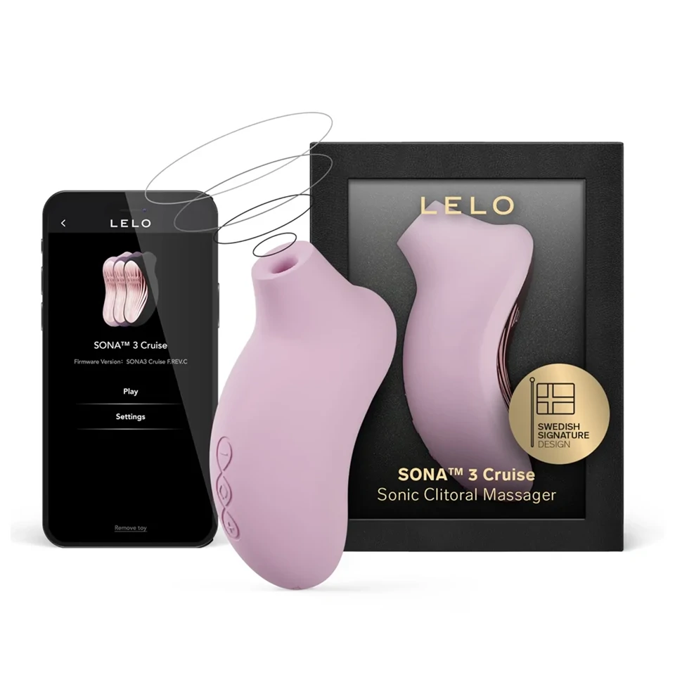 LELO Sona 3 Cruise - hanghullámos csiklóizgató (pink)