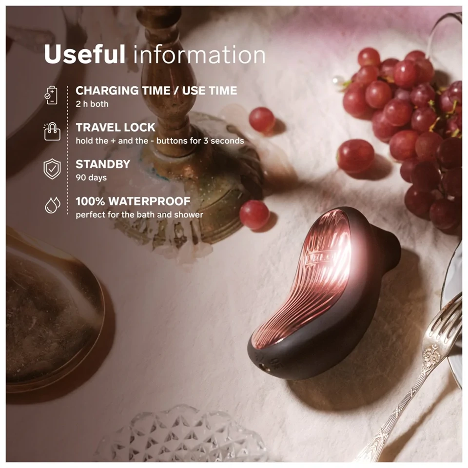 LELO Sona 3 Cruise - hanghullámos csiklóizgató (lila)