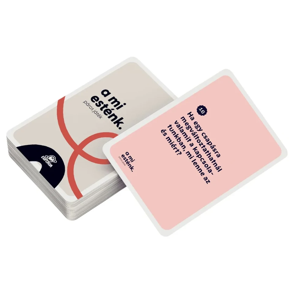 Eufória - A mi esténk - páros kártyajáték