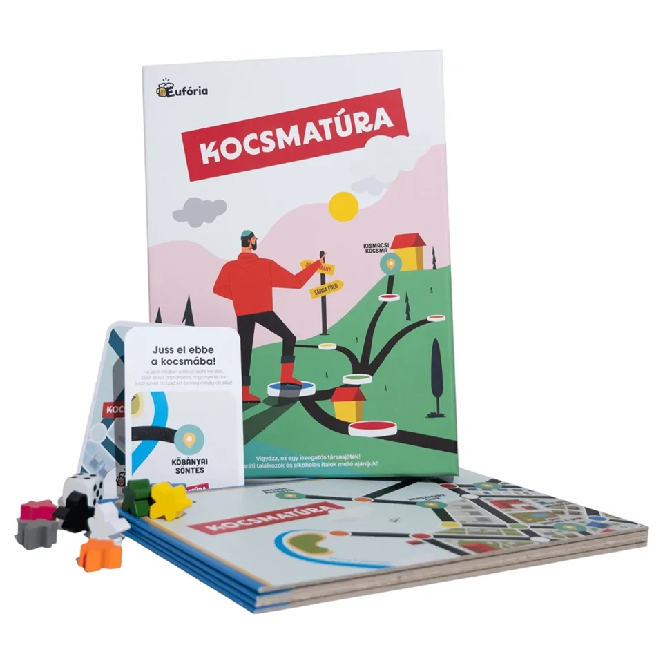 Eufória - Kocsmatúra iszogatós társasjáték