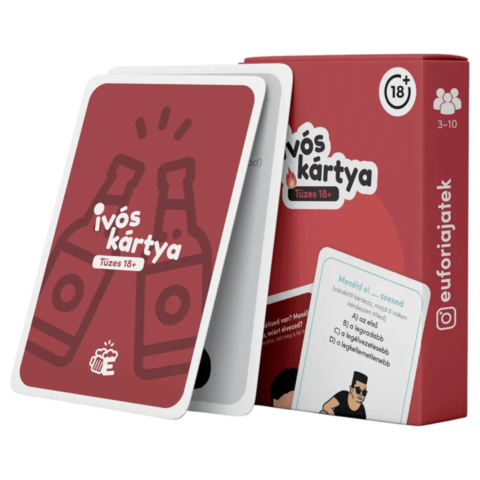 Eufória - Tüzes 18+ ivós kártyajáték