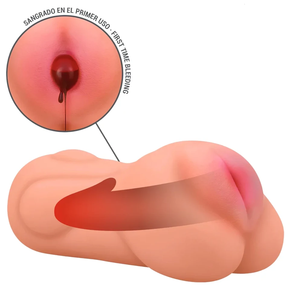 Intense First Time Sophie - élethű szűz műpunci maszturbátor (natúr)