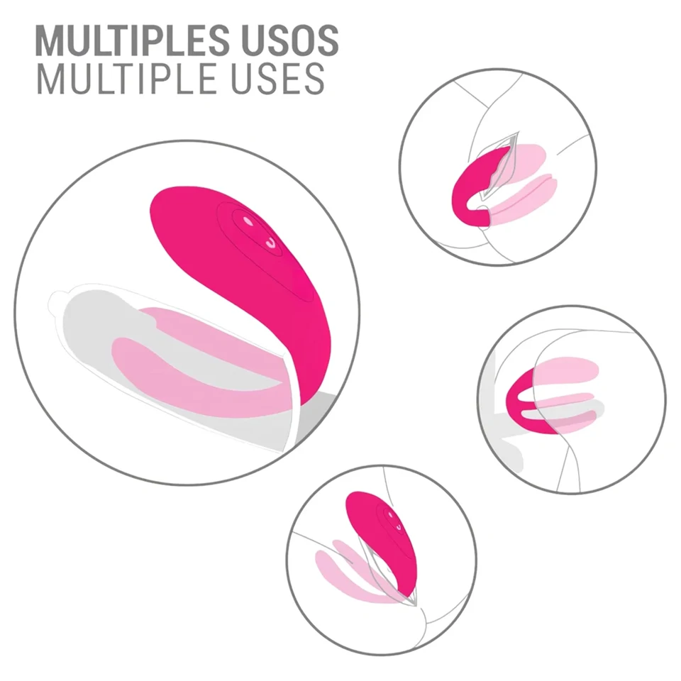 Intense Julia - G-pont és csiklóizgató vibrátor (pink)