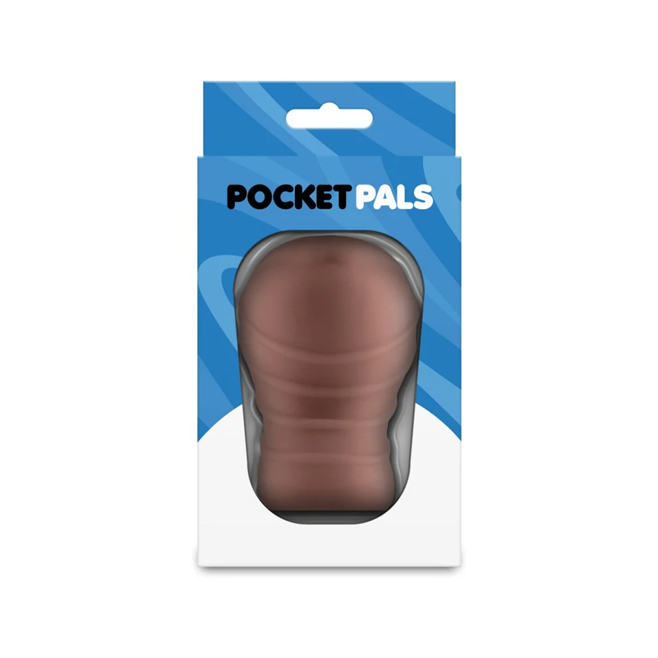 Pocket Pals - Mouth Stroker - Brown