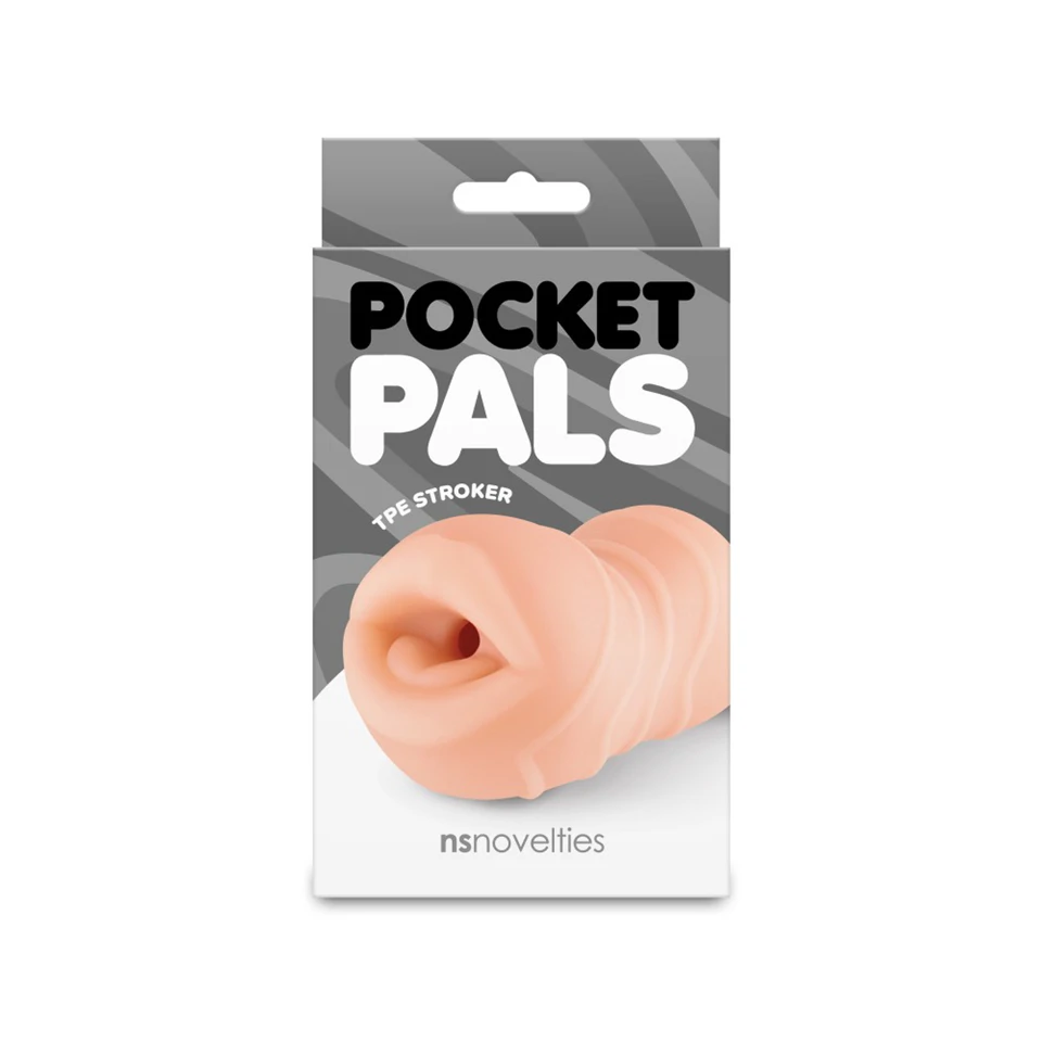 Pocket Pals - Mouth Stroker - Tan