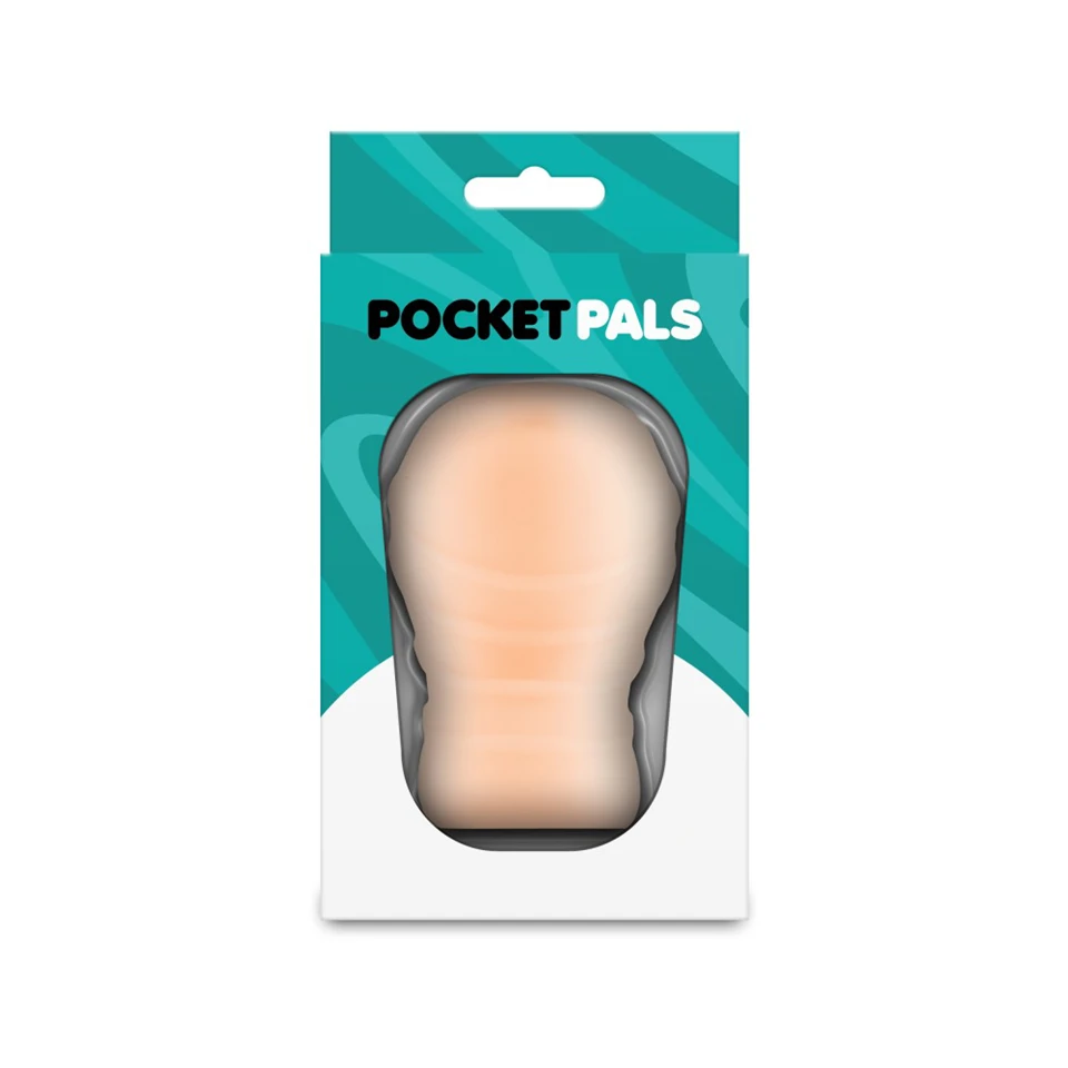 Pocket Pals - Mouth Stroker - White