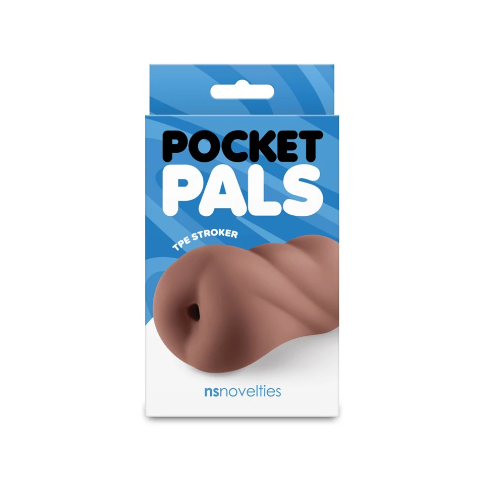 Pocket Pals - Anal Stroker - Brown