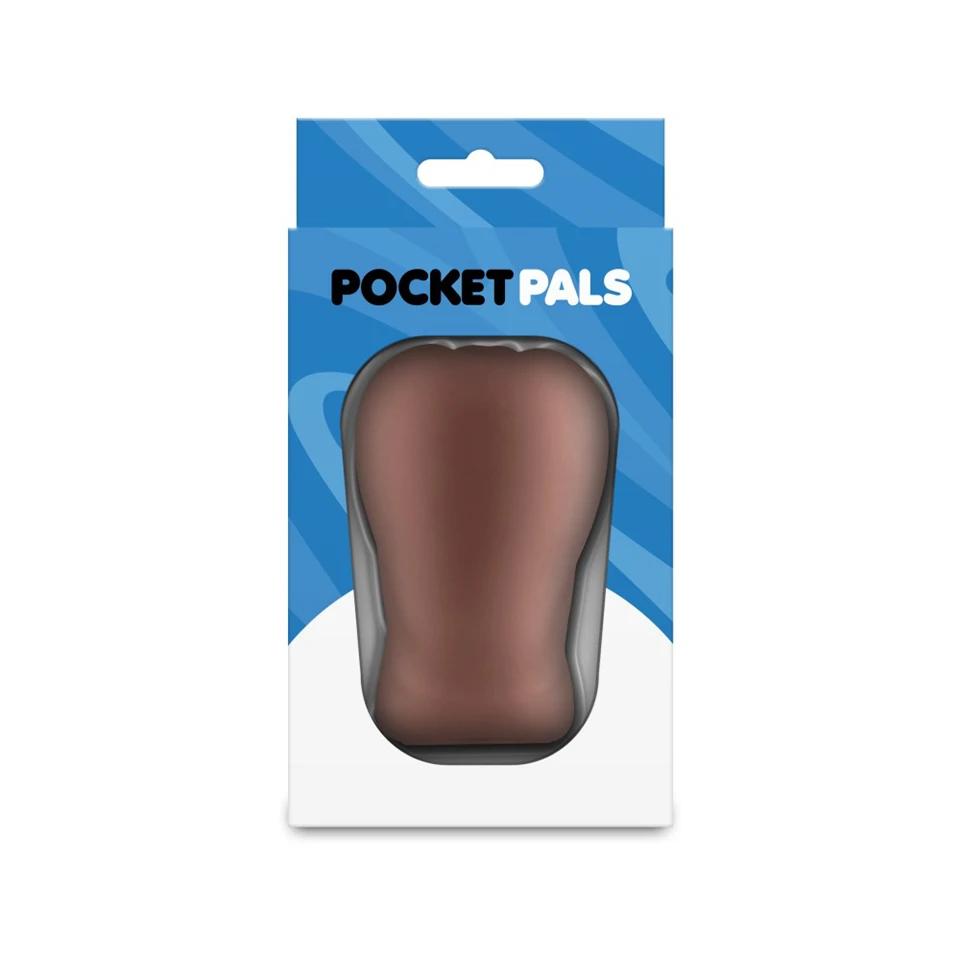 Pocket Pals - Anal Stroker - Brown
