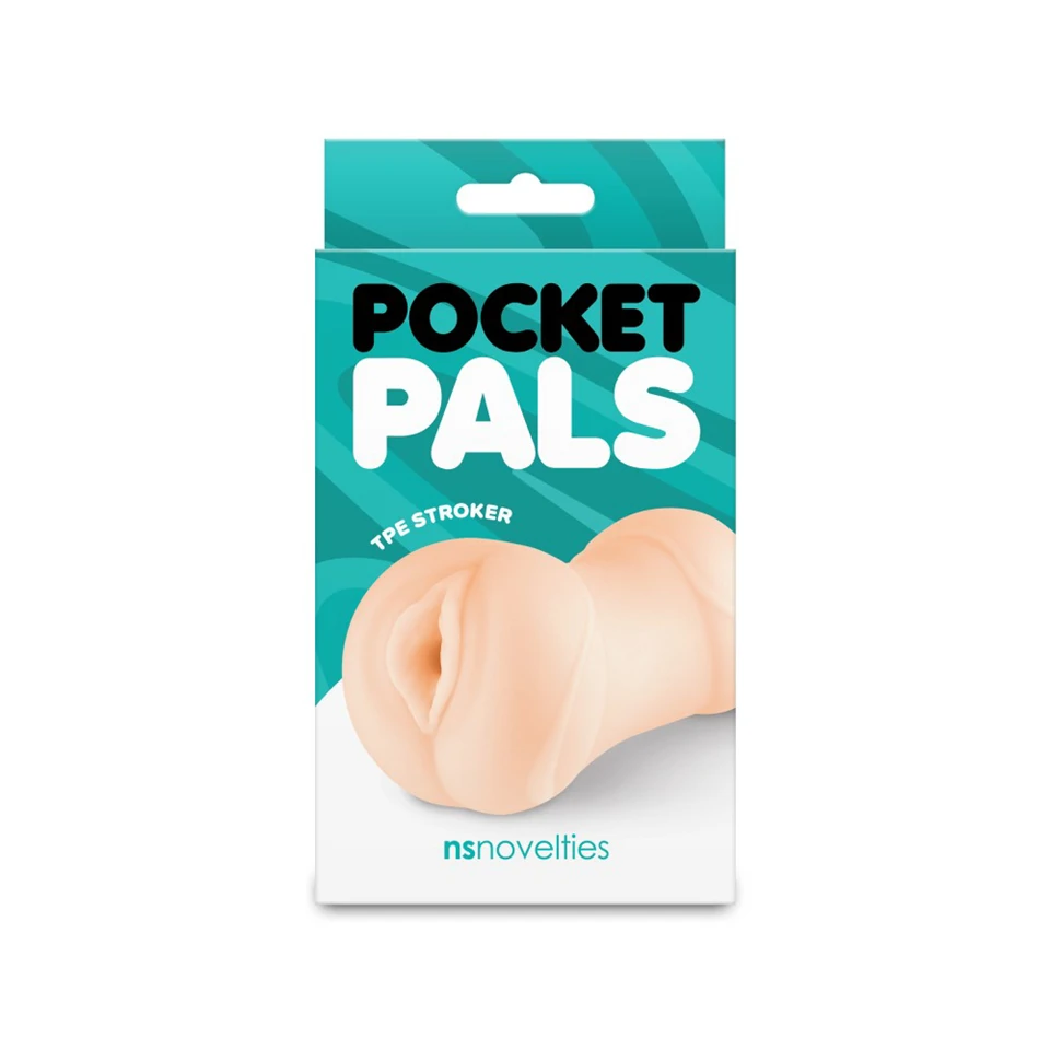 Pocket Pals - Vagina Stroker - White