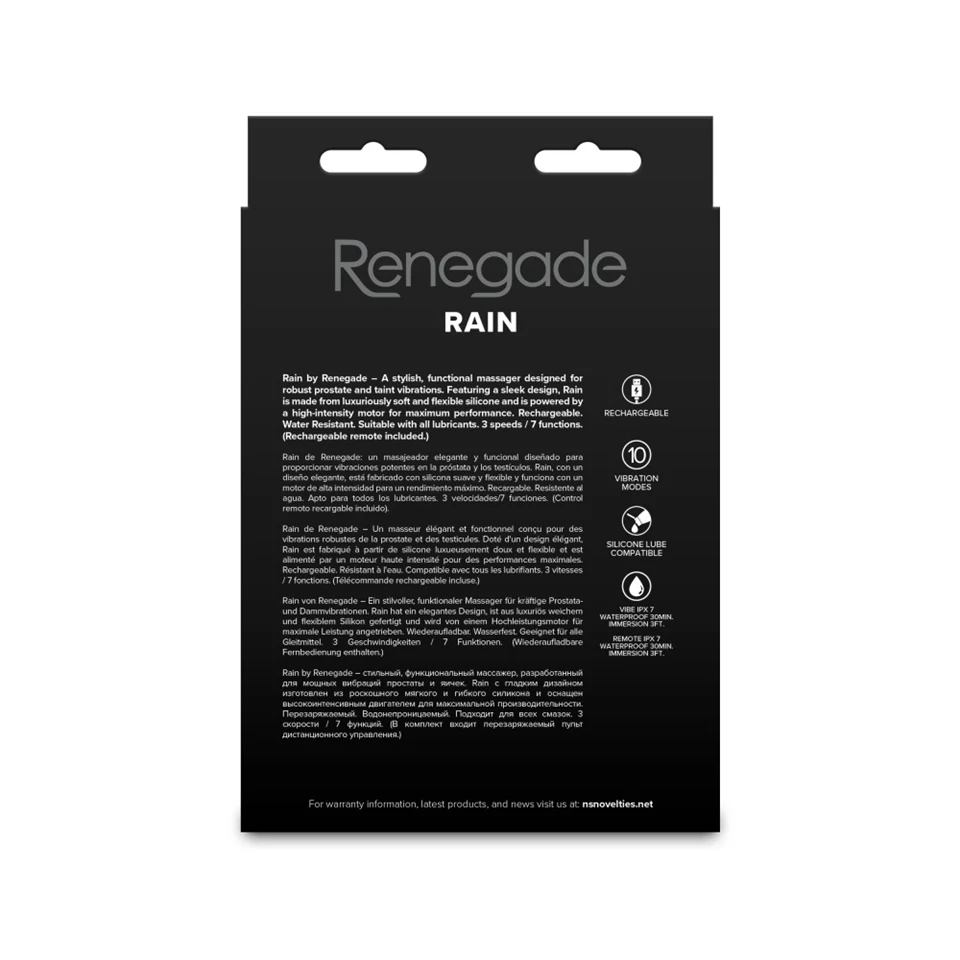 Renegade - Rain - Black