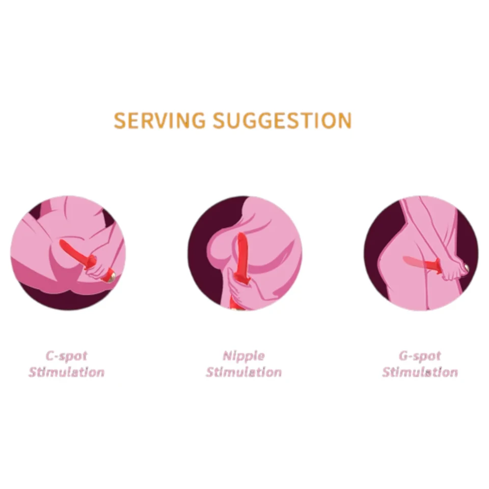 Bestoy - vízálló G-pont vibrátor (piros)