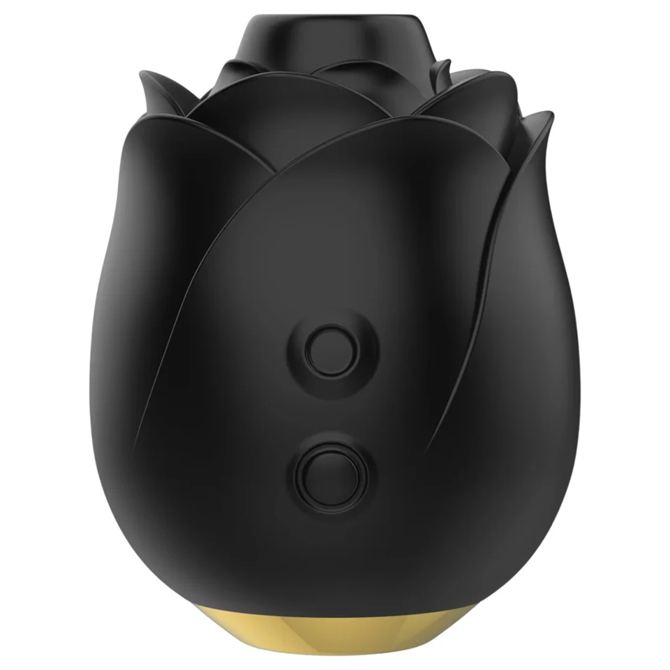 A szürke ötven árnyalata - léghullámos rózsa vibrátor (fekete)