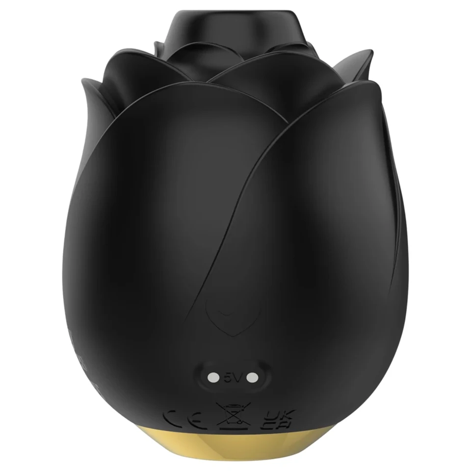 A szürke ötven árnyalata - léghullámos rózsa vibrátor (fekete)