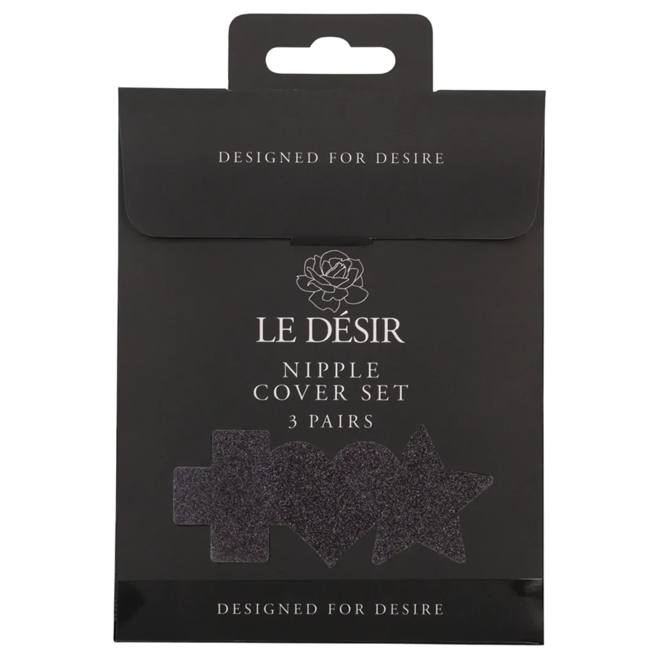 Le Désir - bimbómatrica szett - 3 pár (fekete)