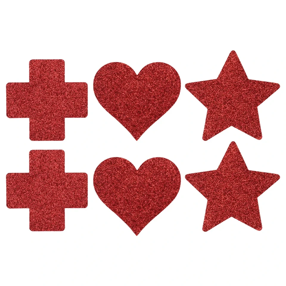 Le Désir - bimbómatrica szett - 3 pár (piros)