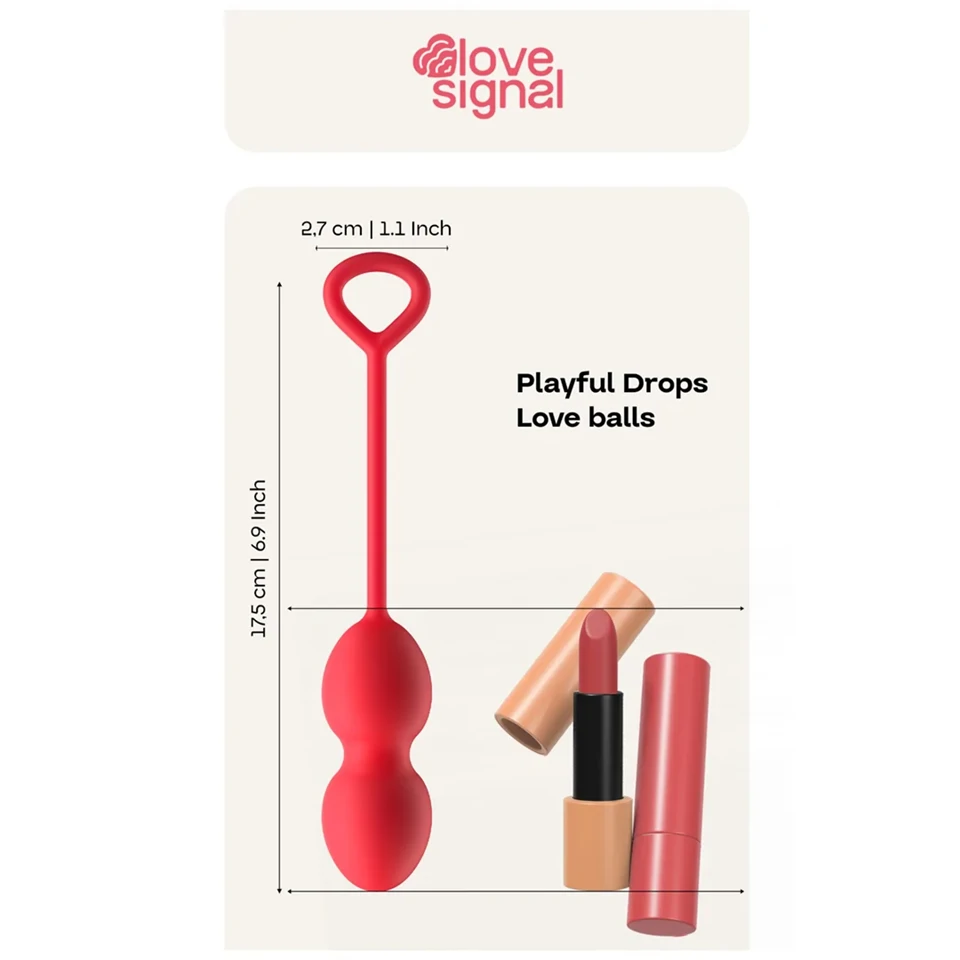 Dreamtoys Love Signal - gésagolyó duo (pink)