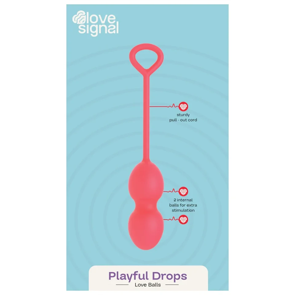 Dreamtoys Love Signal - gésagolyó duo (pink)