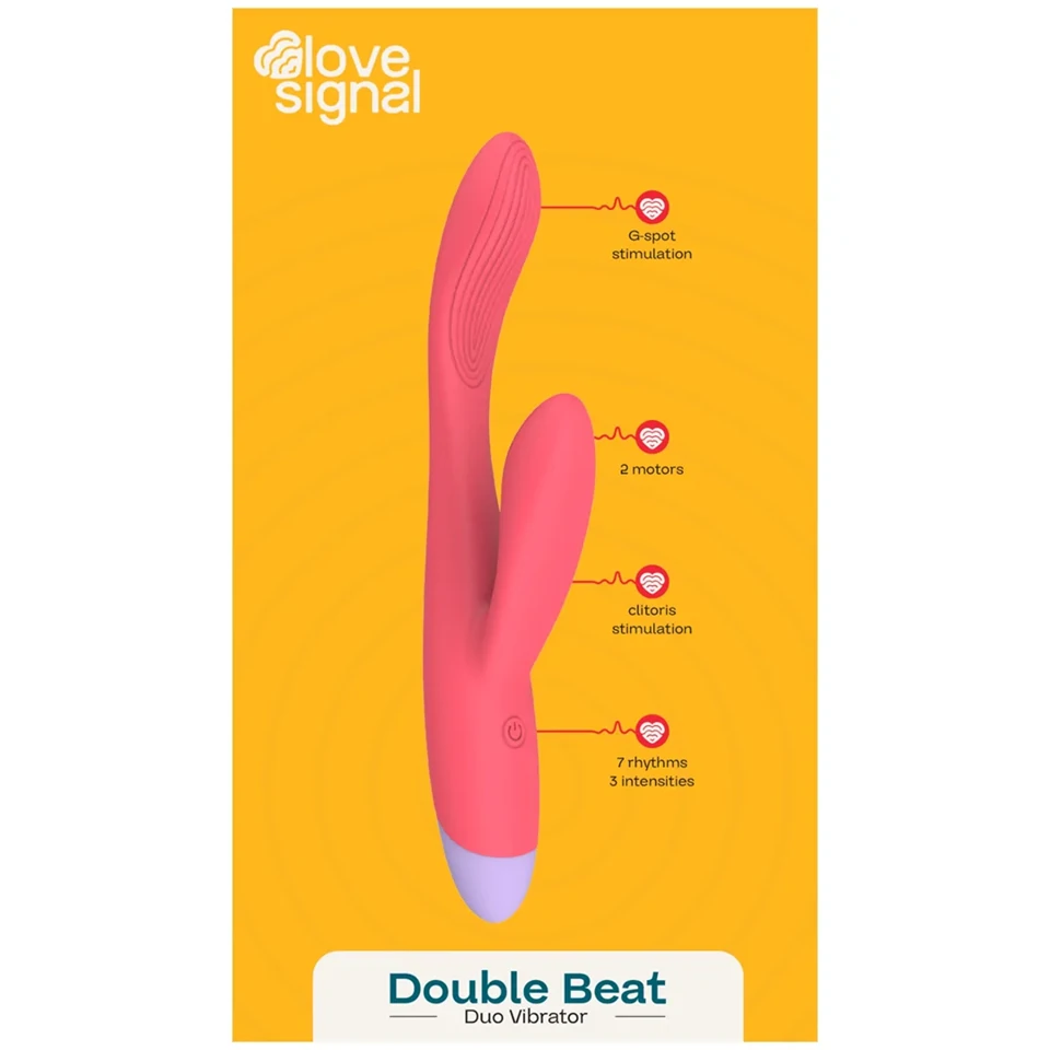 Dreamtoys Love Signal - csiklókaros G-pont vibrátor (pink)