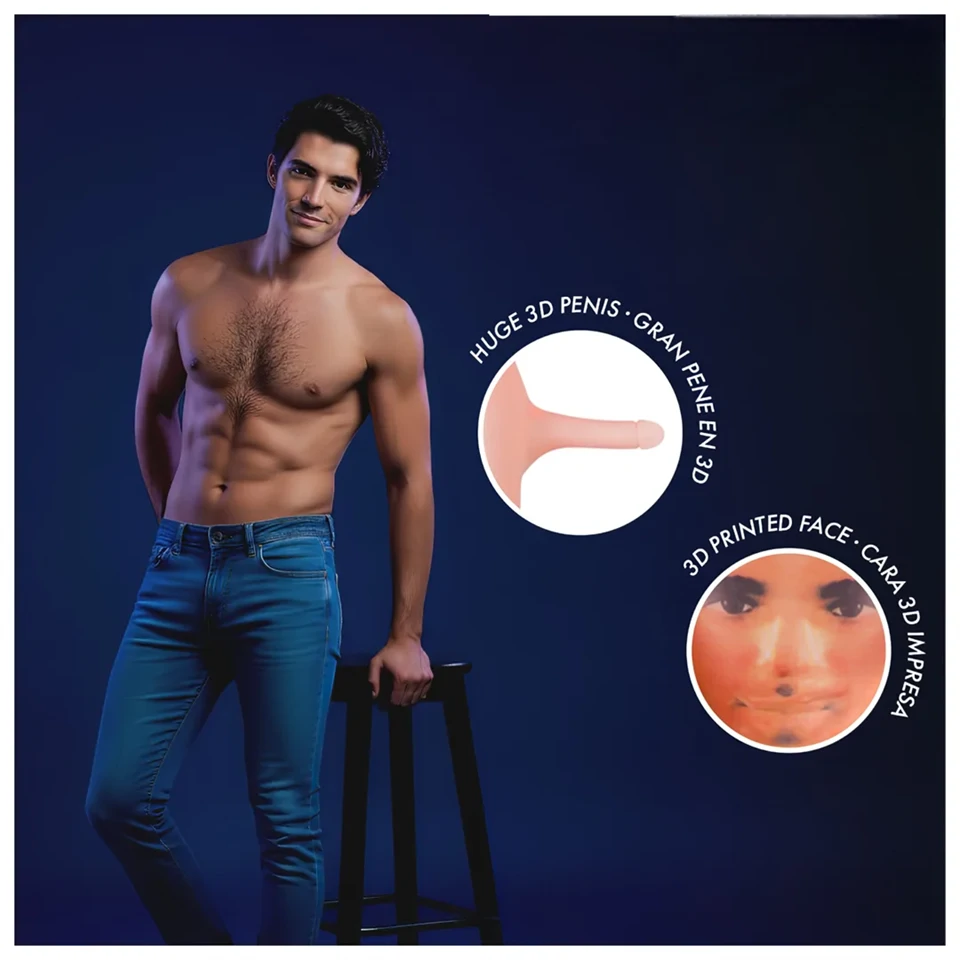 Intense Dolls Anthony - felfújható gumiférfi