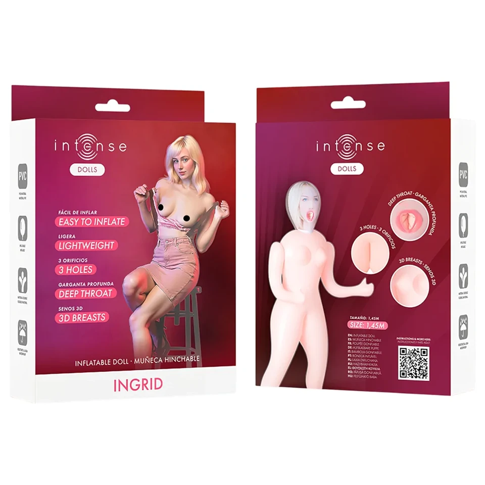 Intense Dolls Ingrid - felfújható guminő