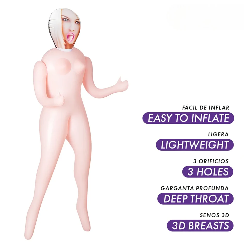 Intense Dolls Irina - felfújható guminő