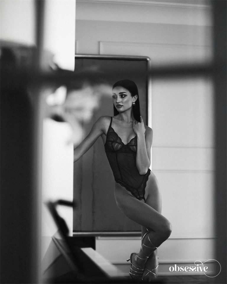 Nightly Blue crotchless teddy M/L