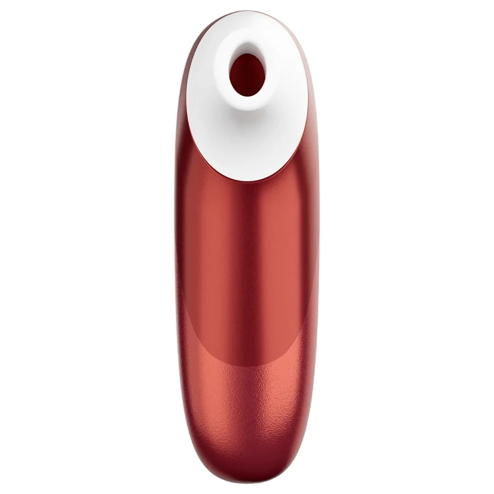Womanizer Pro - léghullámos csiklóizgató (piros)