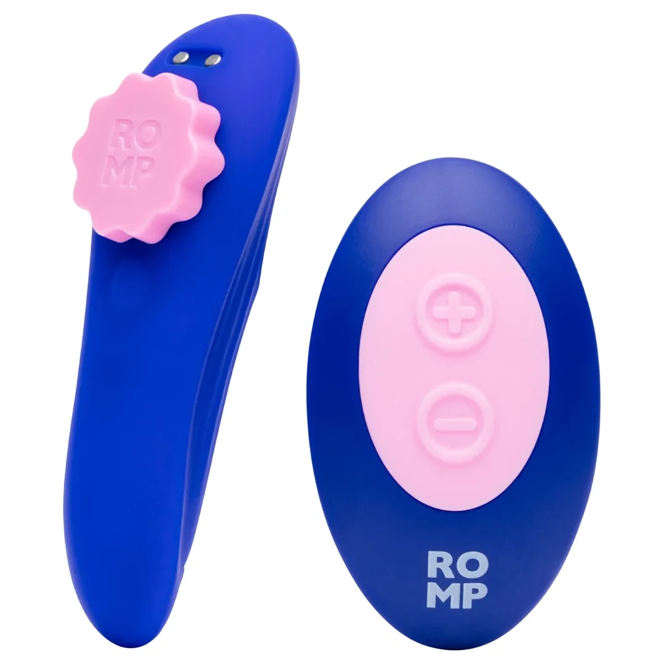 ROMP Party - távirányítós bugyivibrátor (lila)