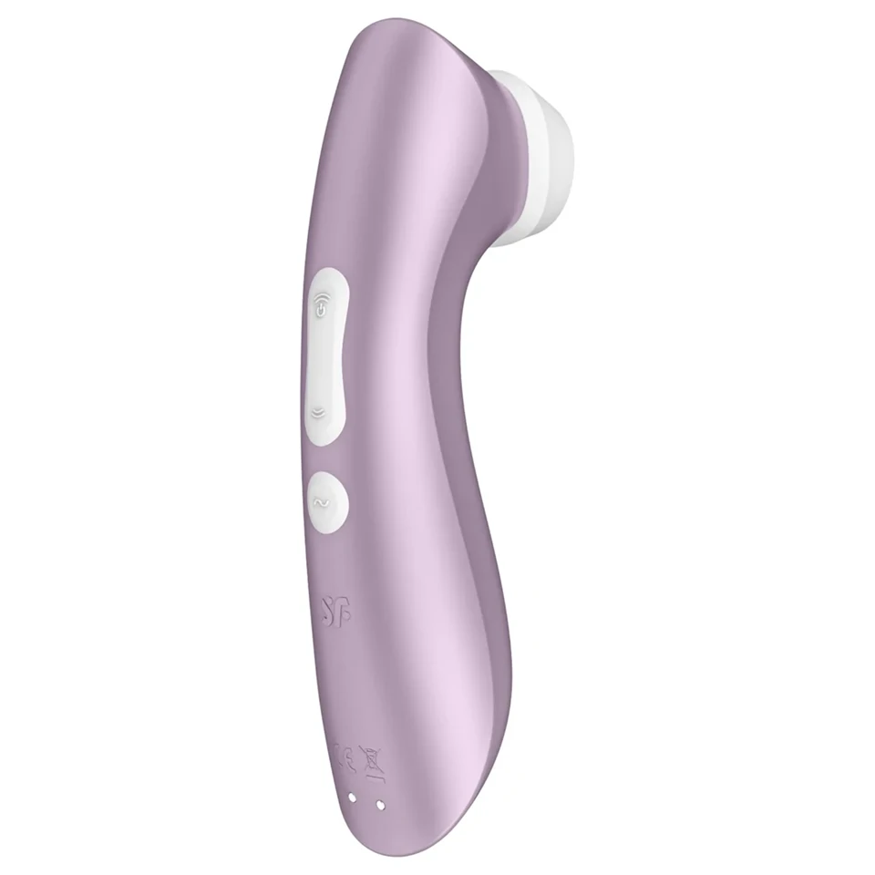 Satisfyer Pro 2+ léghullámos csiklóizgató (lila)