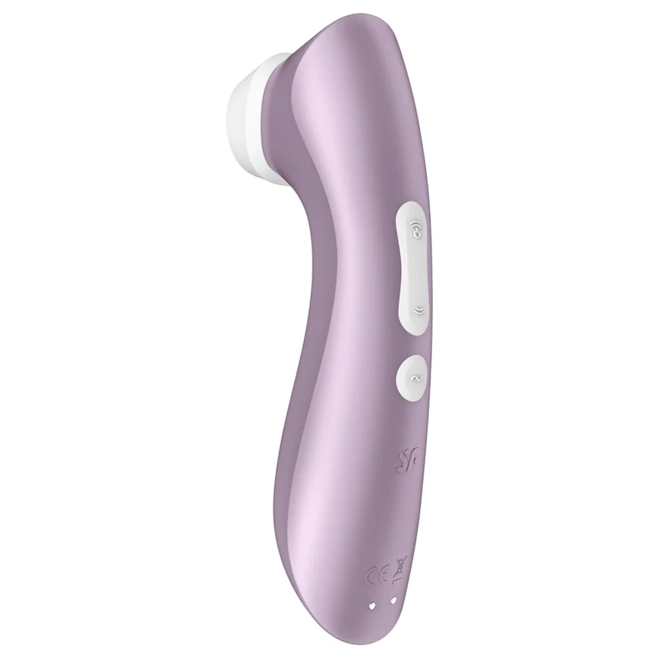 Satisfyer Pro 2+ léghullámos csiklóizgató (lila)