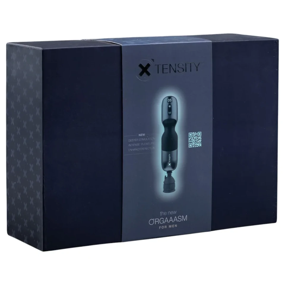 Xtensity 1 - vákuumos, pulzáló maszturbátor (fekete)