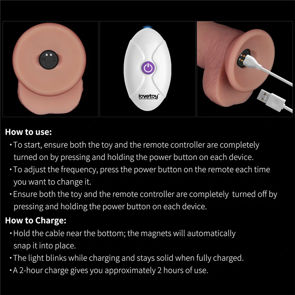 8.5" Vibrating Sliding Skin Pro II Silicone Dong