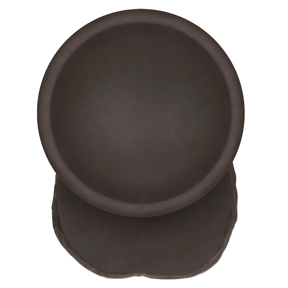 8.5'' Sliding Skin Pro II Dual Layer Silicone Dong (Black)