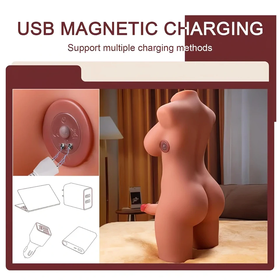 XISE Miah Lady Boy - vibrációs torzó lökő funkcióval