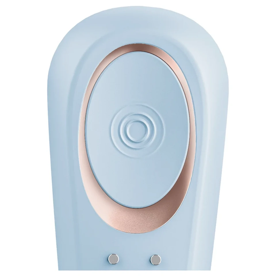 Satisfyer Double Classic - párvibrátor (kék)