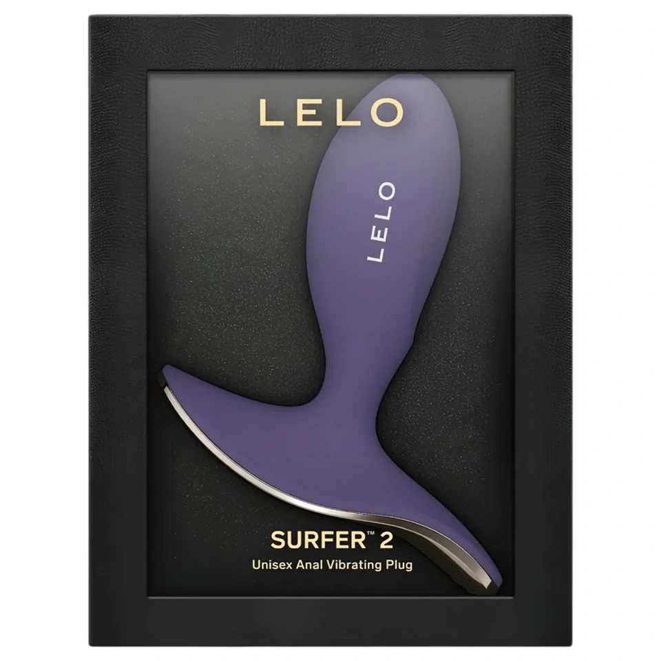 LELO Surfer - okos vibrációs anál plug (lila)